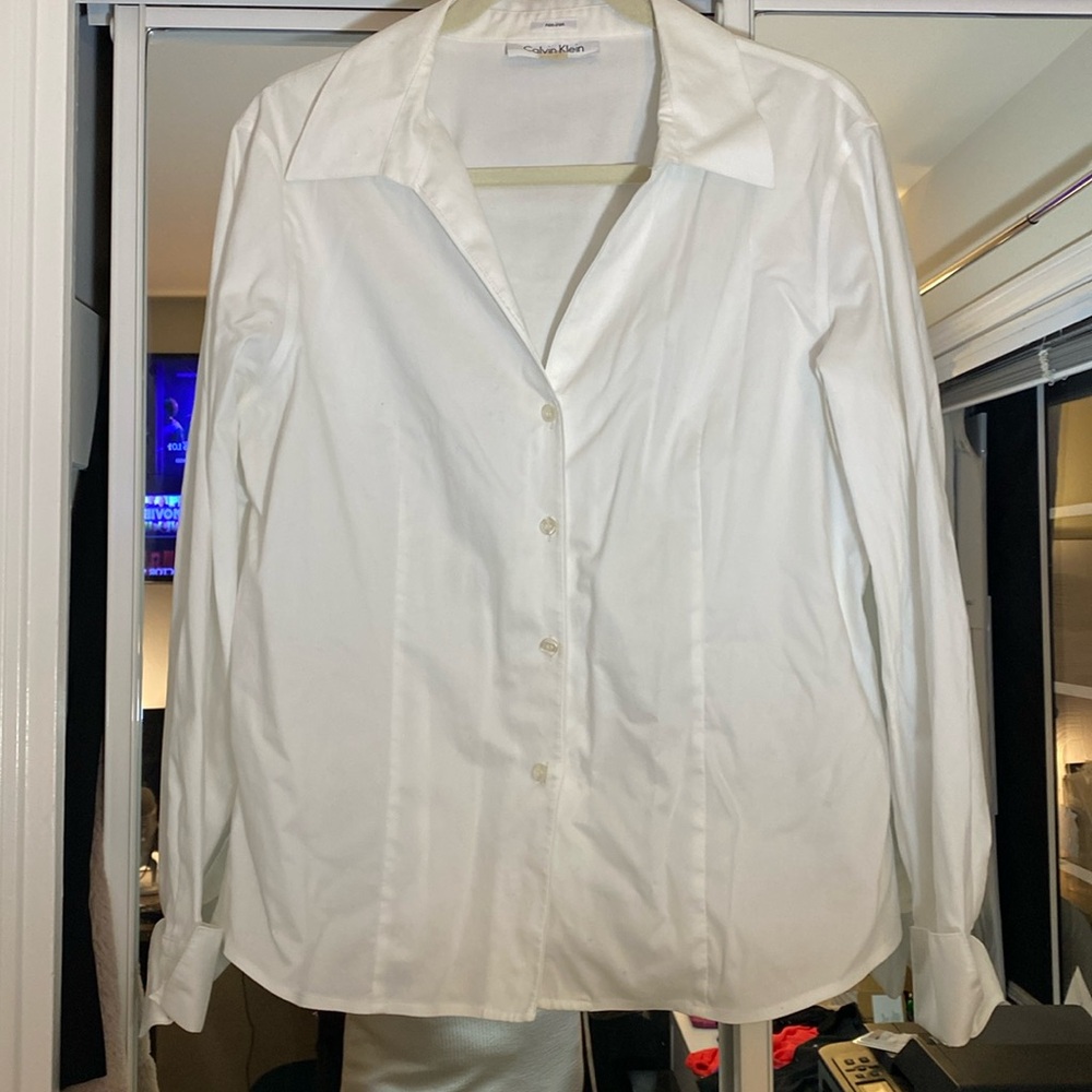 Crisp white shirt